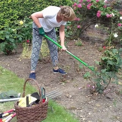 Friends of the Christ Church Garden gardening morning.