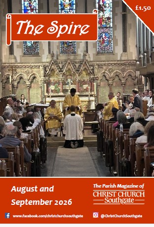 Spire cover Aug & Sept 2026